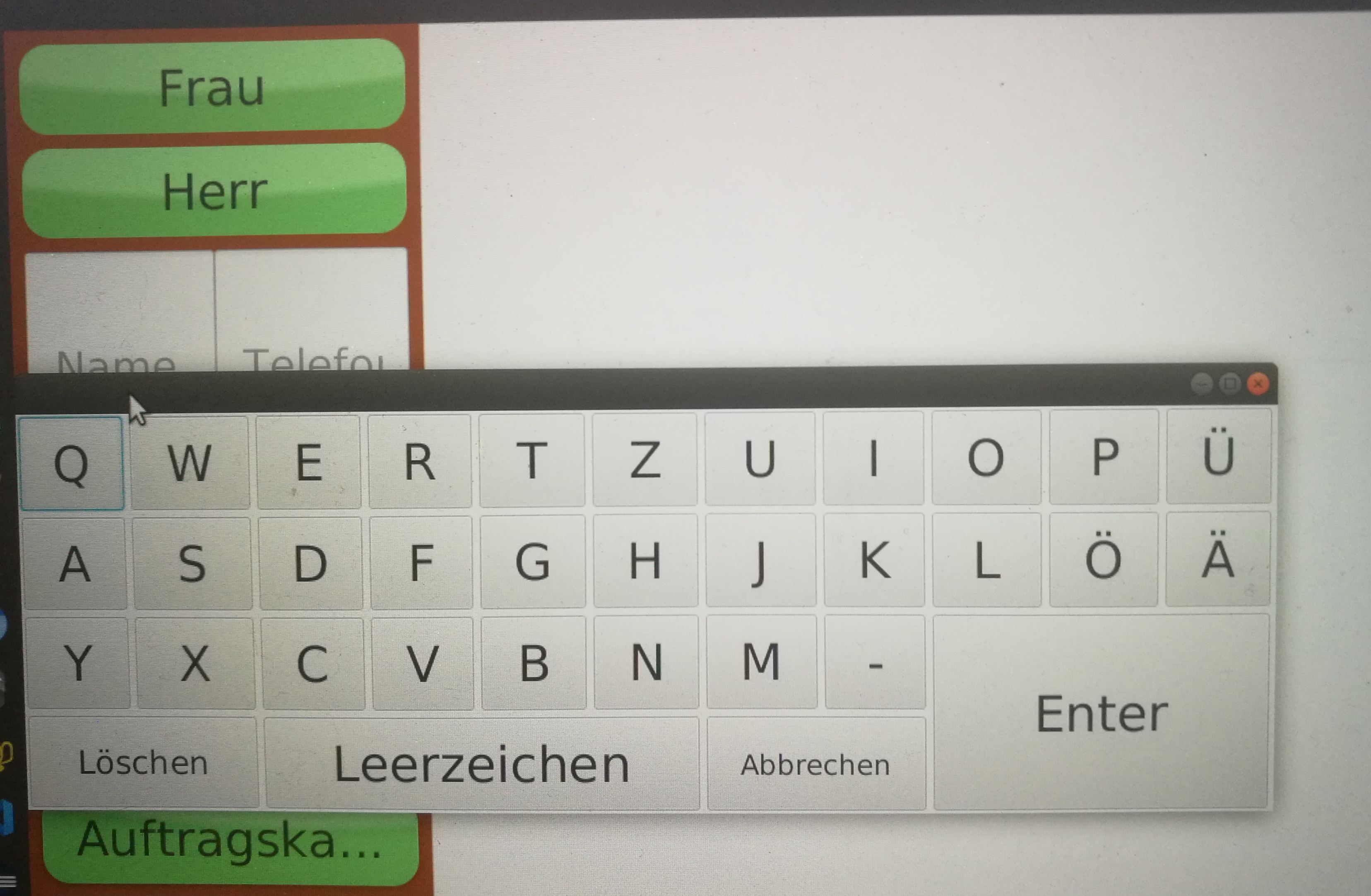 VW Projekt - Entwicklung