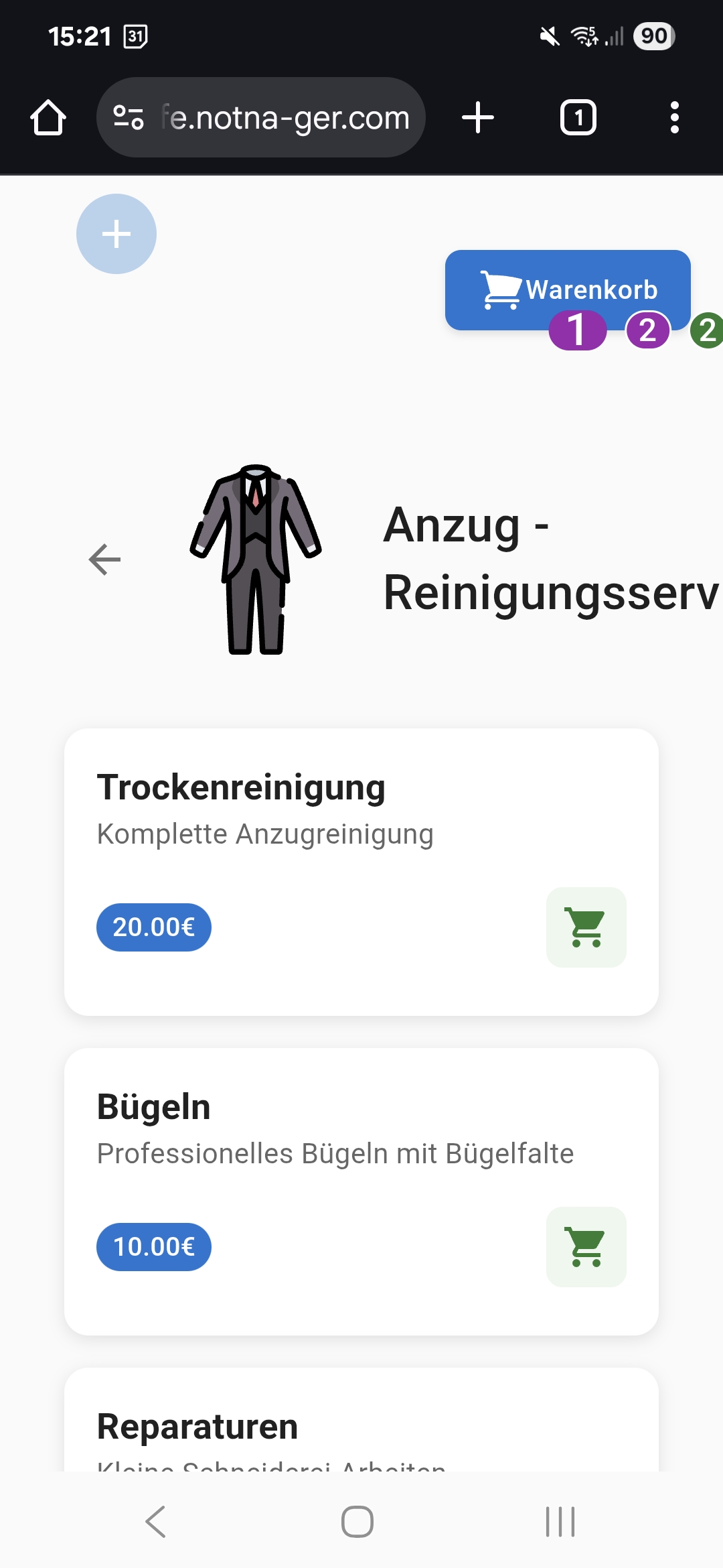 VW Projekt - Entwicklung