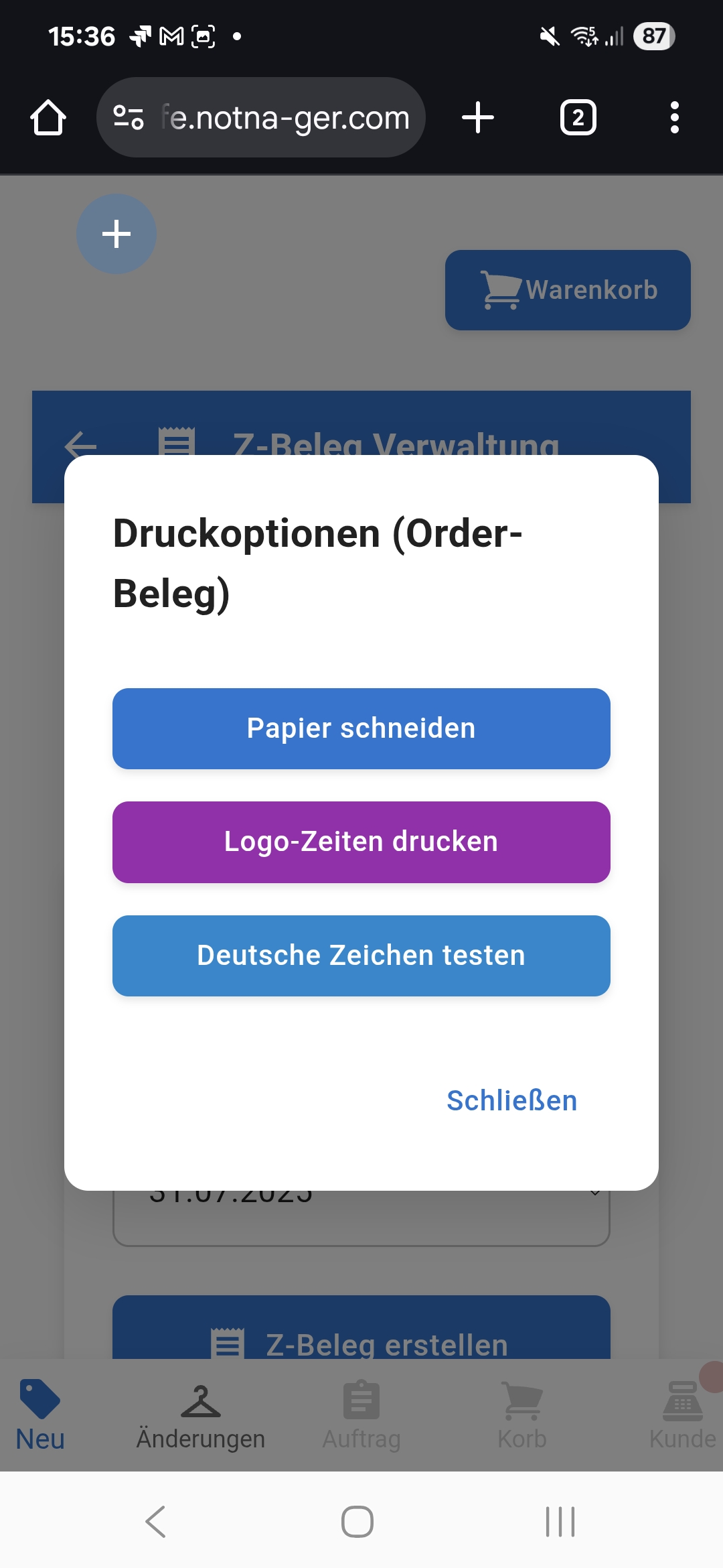 VW Projekt - Entwicklung